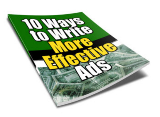 Product picture 10 ways to write more effective ads